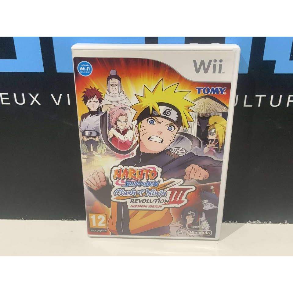 Naruto Clash of Ninja Revolution III Wii