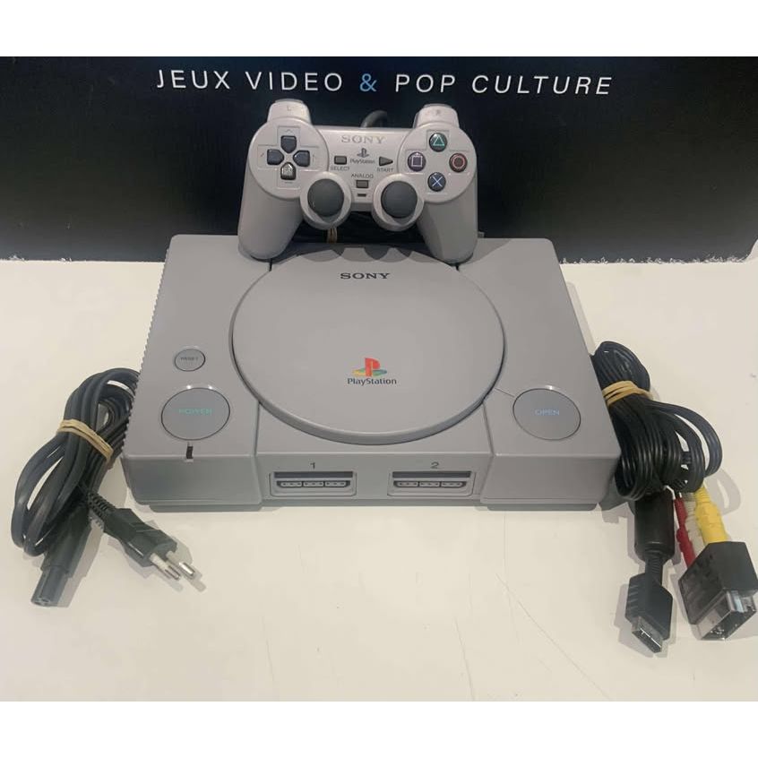 Console Sony Ps1 scph-1002 + 1 manette + câble
