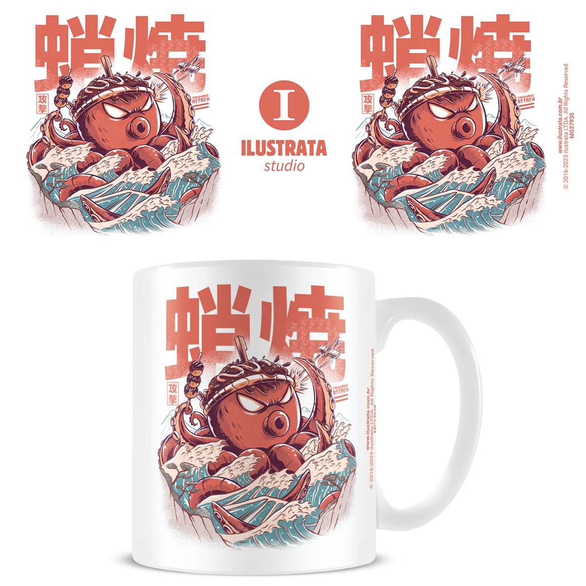 ILUSTRATA TAKYAKY ATTACK MUG GOODIES