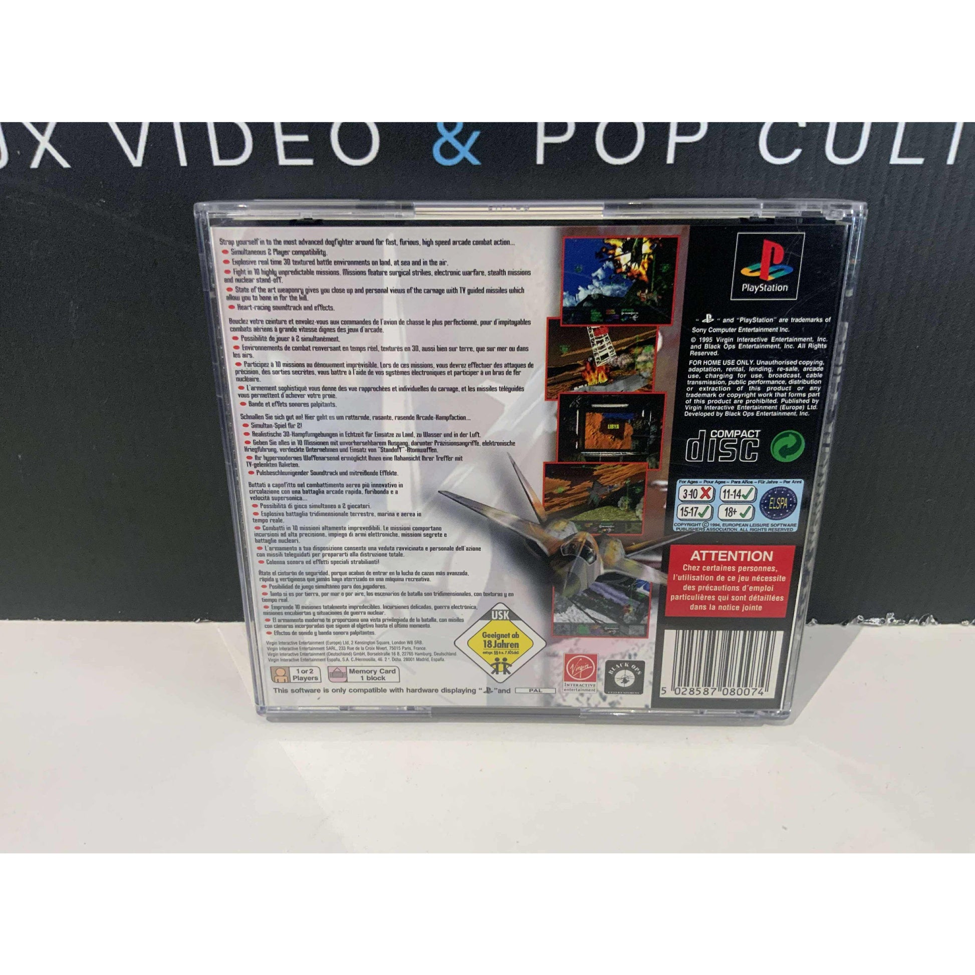 Agile Warrior – PS1 Complet TBE