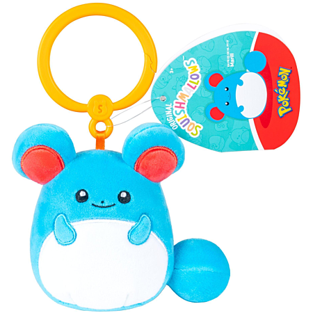 Peluche Porte-clé Squishmallows Pokémon Marill