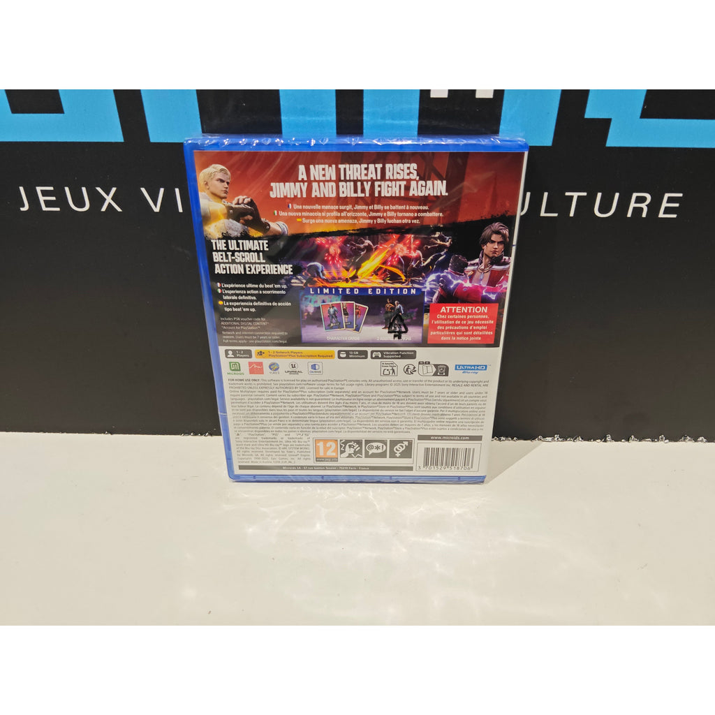 Double Dragon revive PS5 Neuf