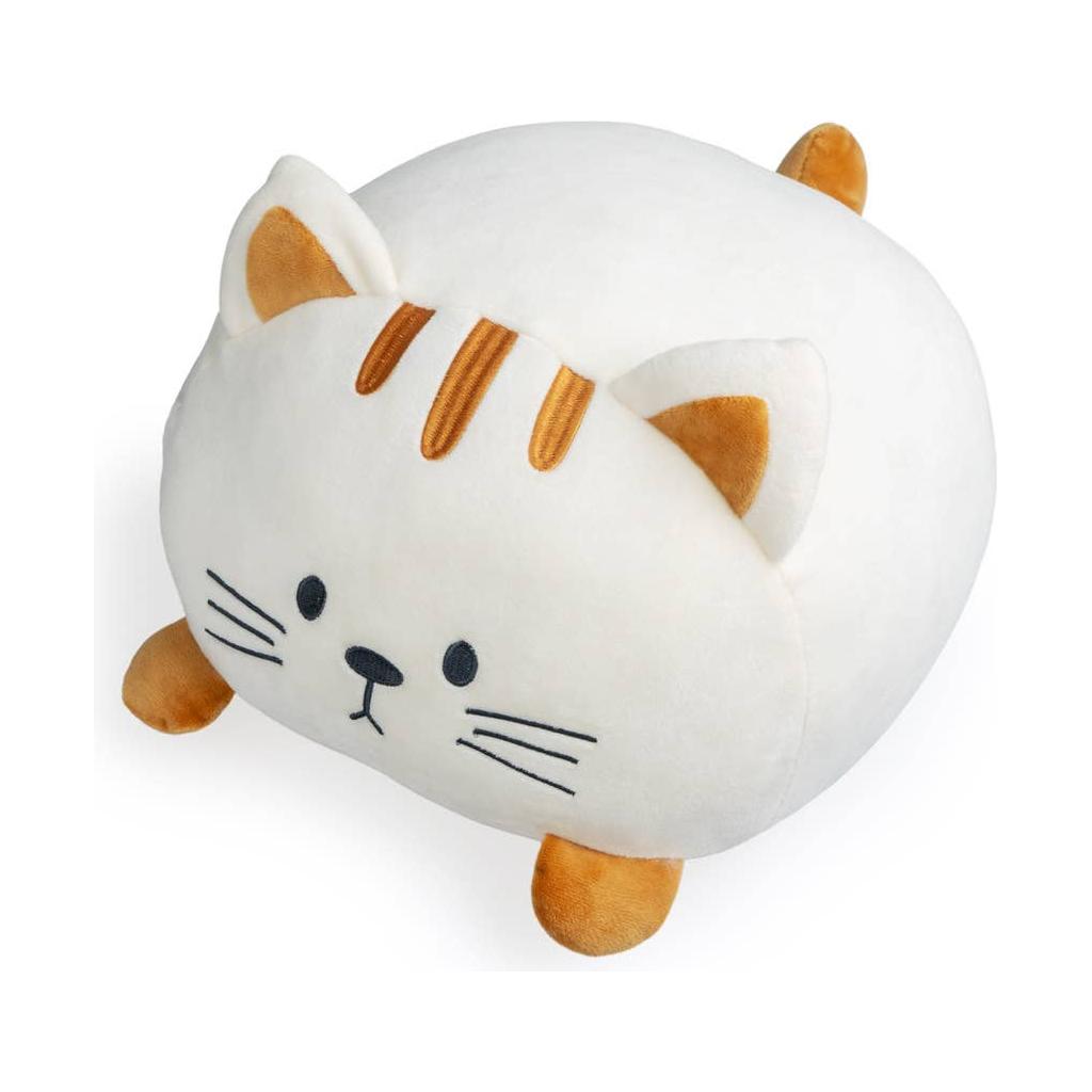 Coussin, Kitty, blanc, polyester