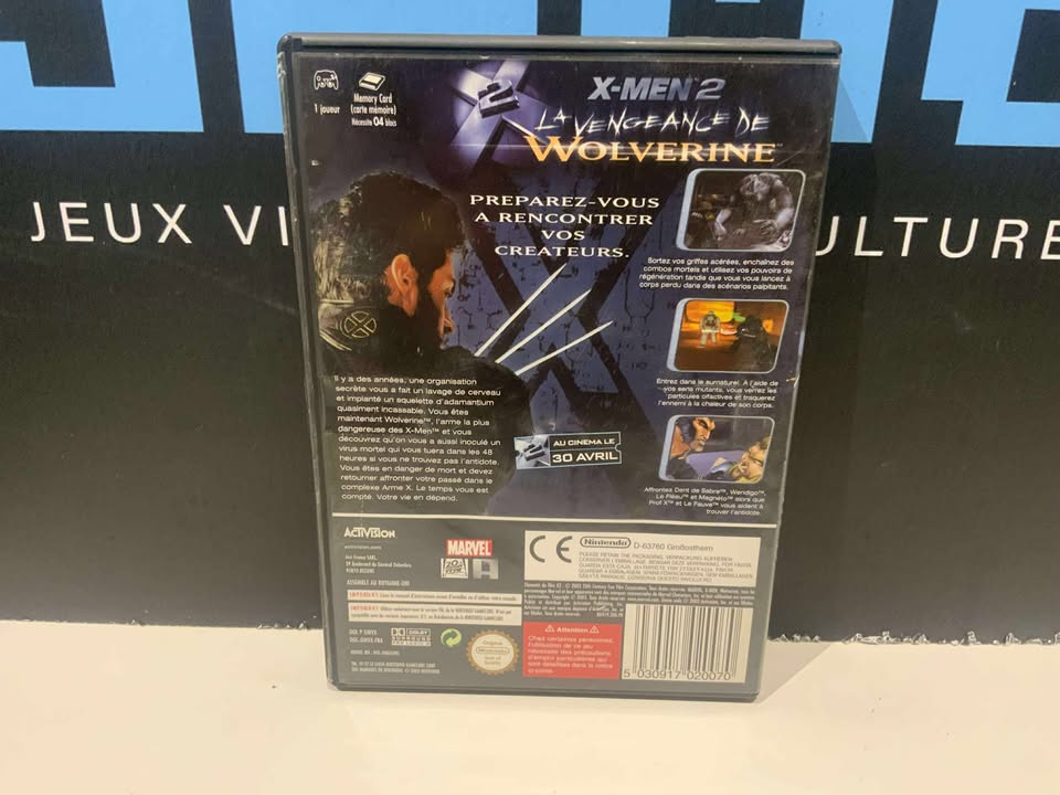 Xmen 2 La Vengeance de Wolverine - GameCube
