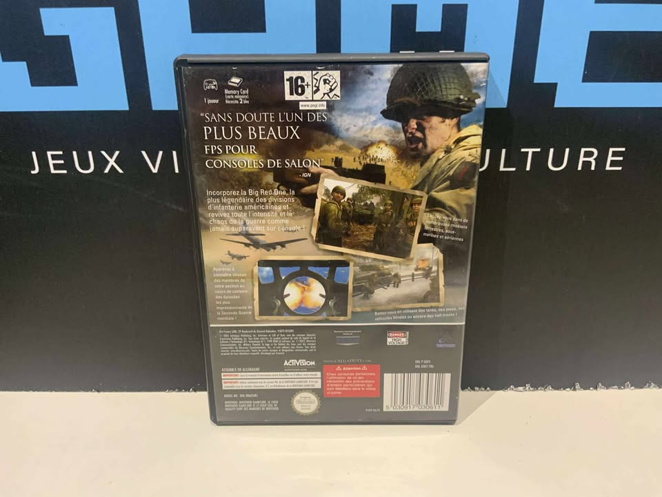 Call of Duty: Big Red One Gamecube