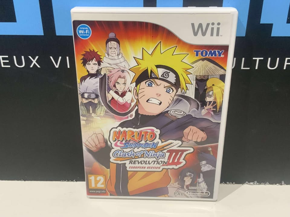 Naruto Clash of Ninja Revolution Wii