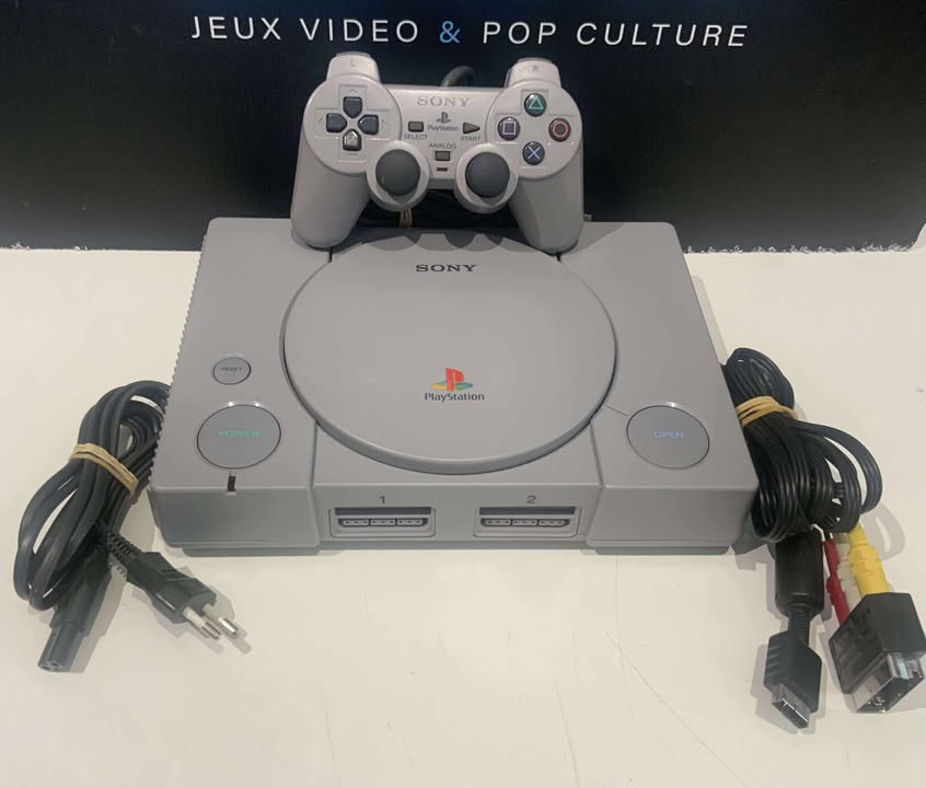 Console Sony Ps1 scph-1002 + 1 manette + câble