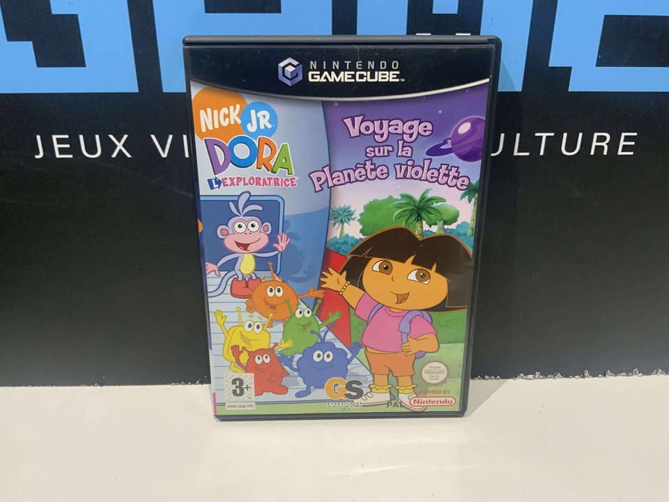 Dora L'Exploratrice Voyage Sur La Planète Violette Gamecube