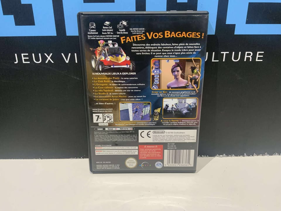 Les Sims Permis de Sortir Gamecube
