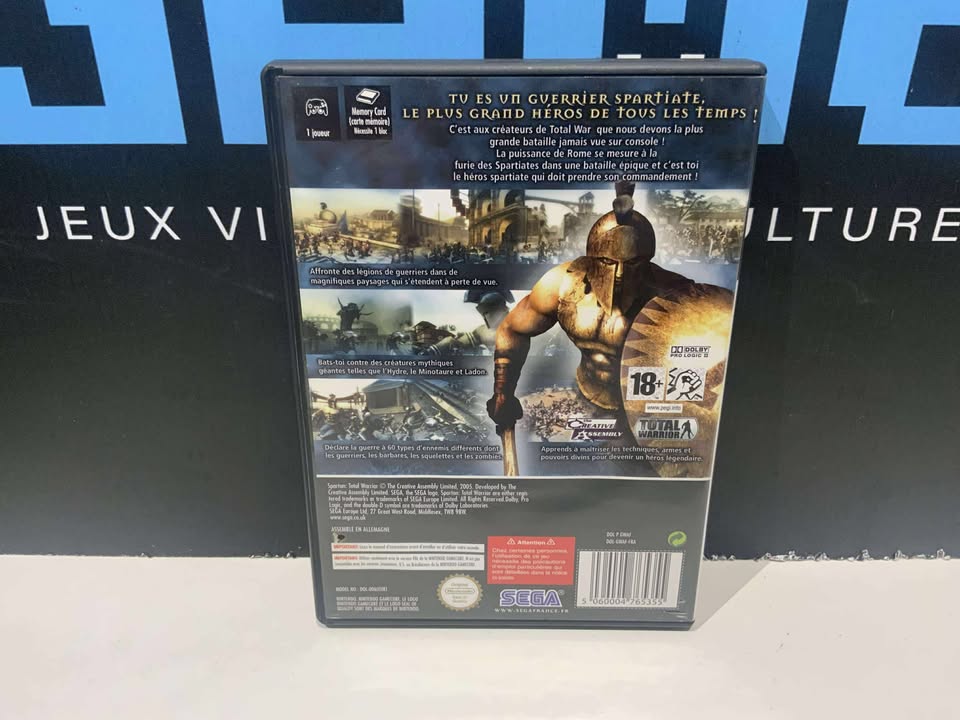 Spartan: Total Warrior - GameCube