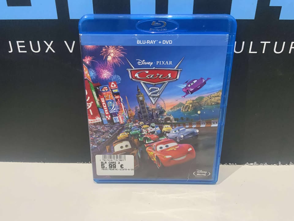 Cars 2 Blu Ray