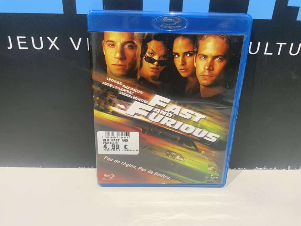 Fast & Furious Blu Ray