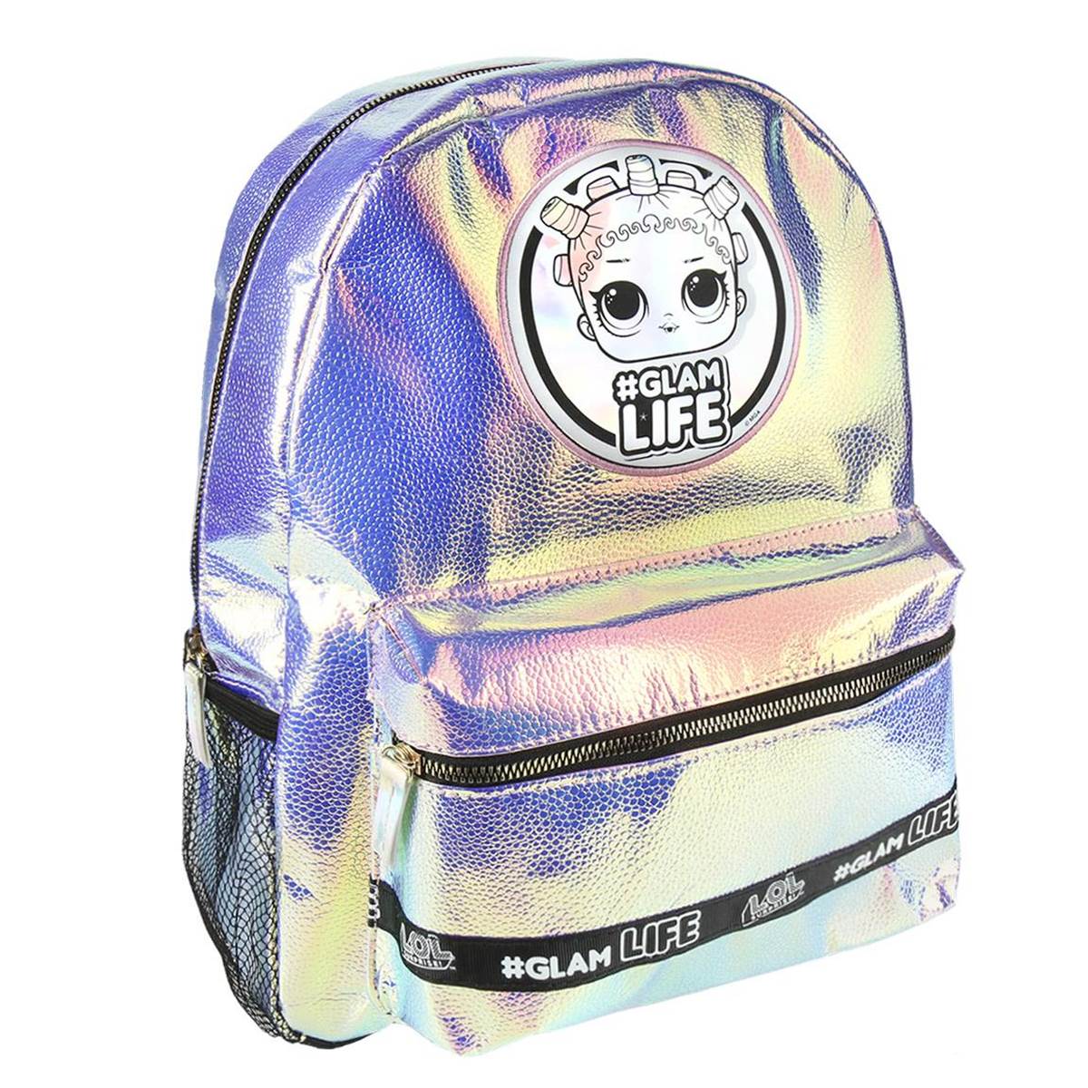 SAC A DOS CASUAL FASHION IRIDESCENT LOL GOODIES