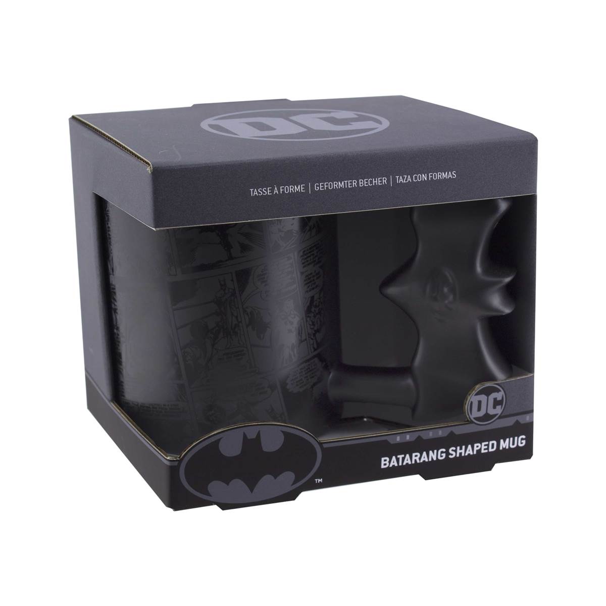 BATMAN SHAPED MUG BATARANG GOODIES