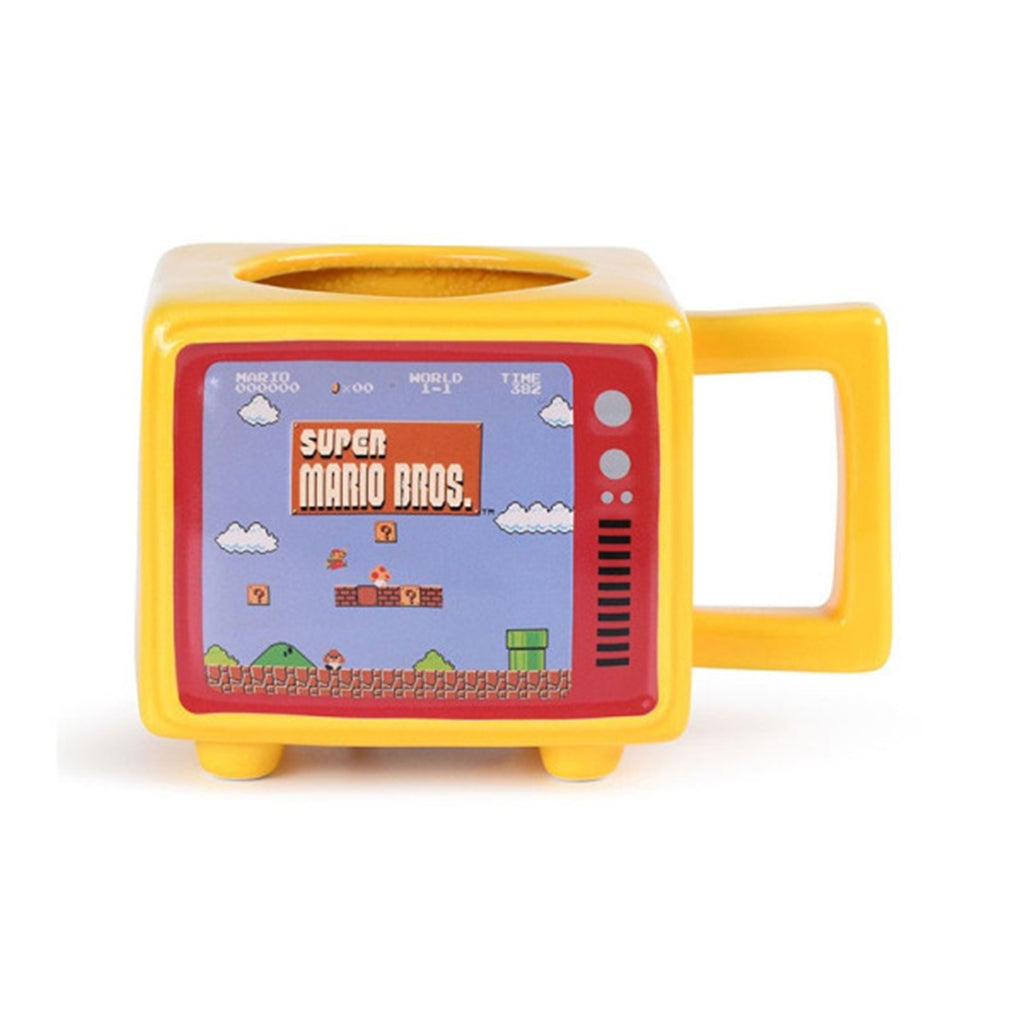 SUPER MARIO BROS MUG 3D RETRO TV LIKE A BOSS GOODIES