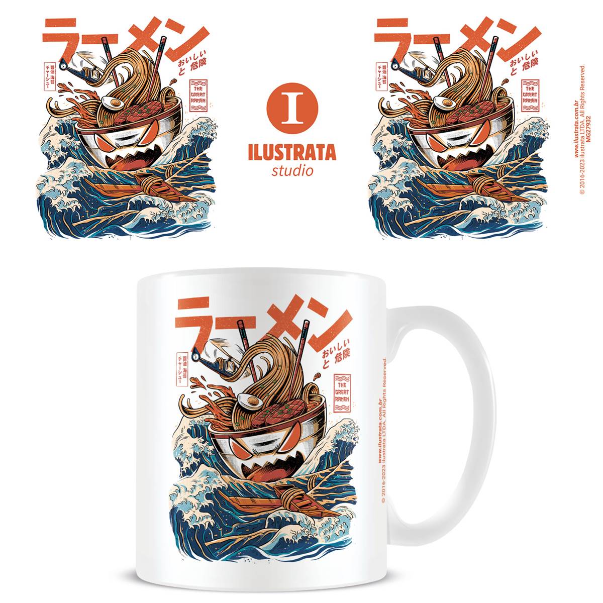 ILUSTRATA THE GREAT RAMEN MUG GOODIES