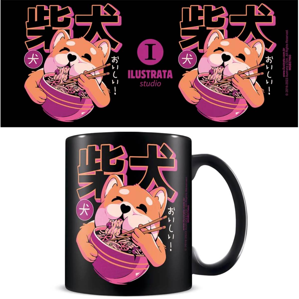 ILUSTRATA SHIBA NOODLES MUG GOODIES