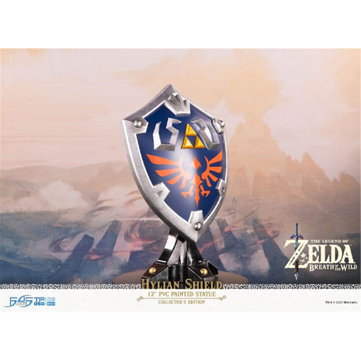 BREATH OF THE WILD HYLIAN SHIELD PVC COLLECTOR GOODIES
