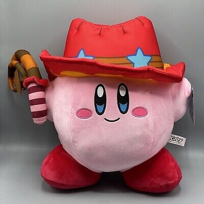 Kirby Mega Peluche Cowboy 30 cm