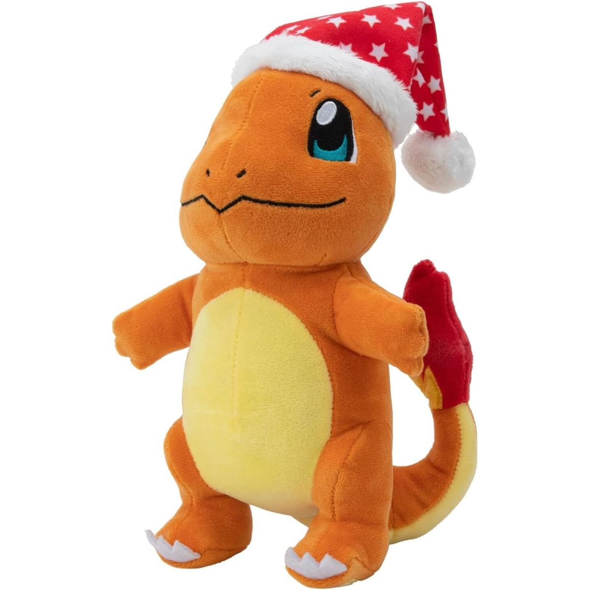 Peluche Pokemon 20 cm Salamèche avec bonnet de Noël