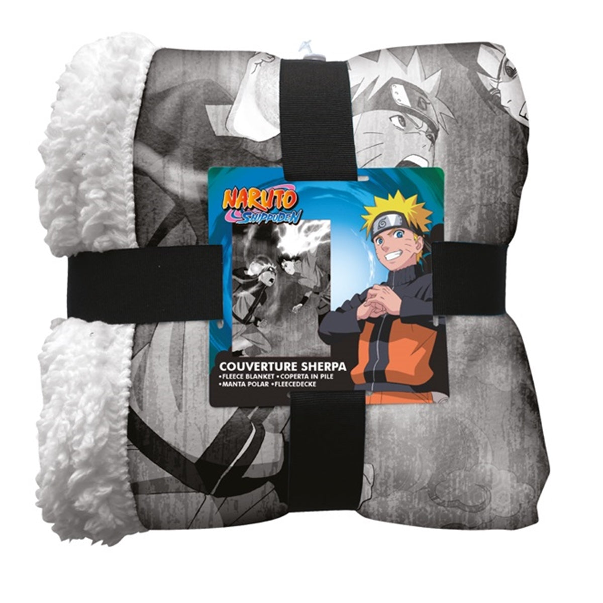 PLAID SHERPA NARUTO 100X150CM
