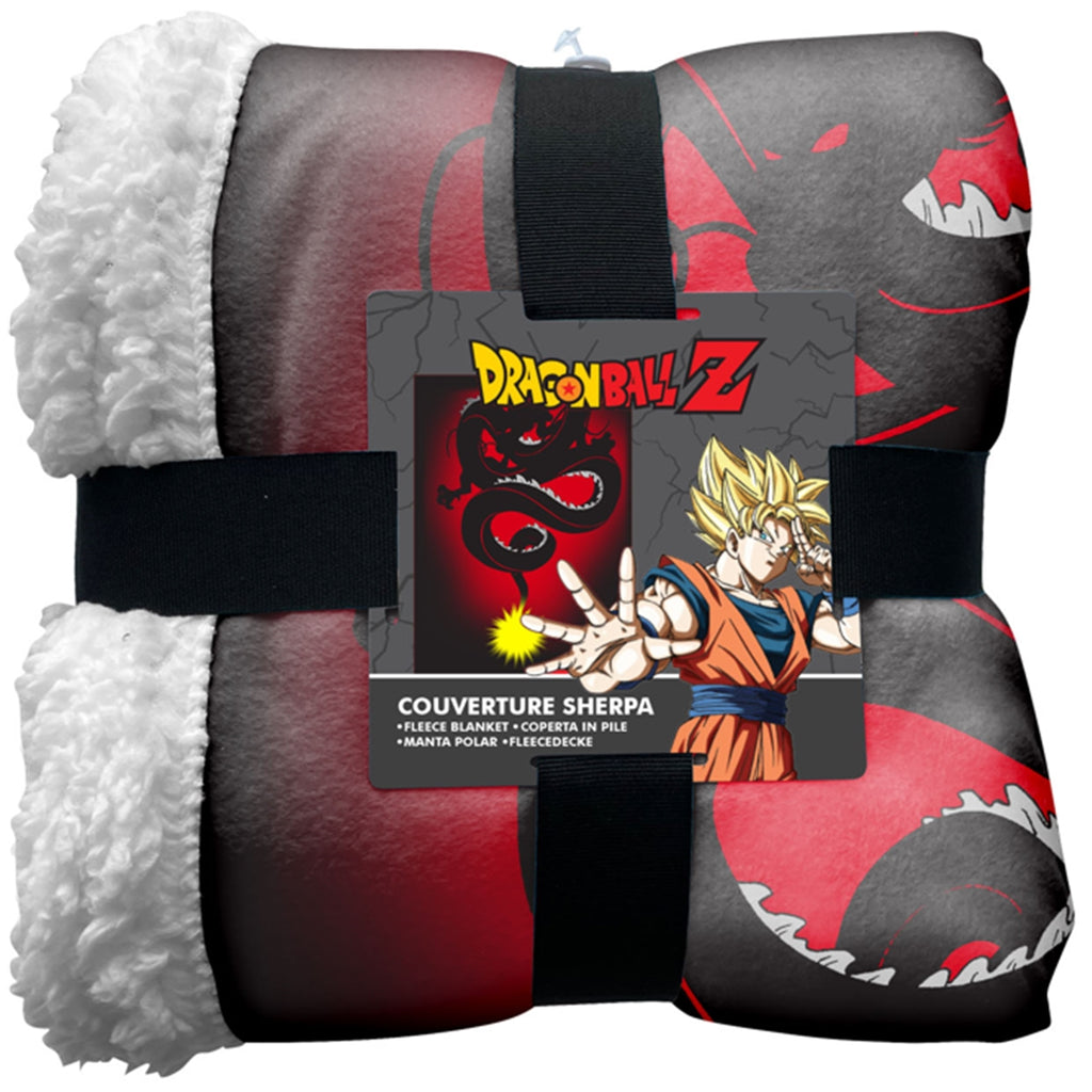 PLAID SHERPA DRAGON BALL Z 100X150CM