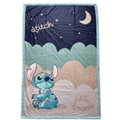 PLAID SHERPA STITCH LITTLE DREAMER 100X150CM