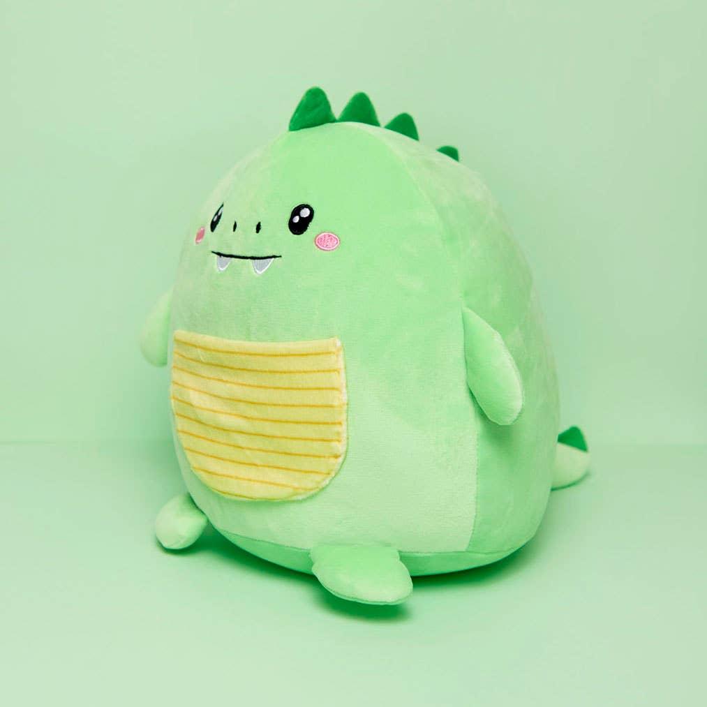 Coussin vert pour enfant DINOZ