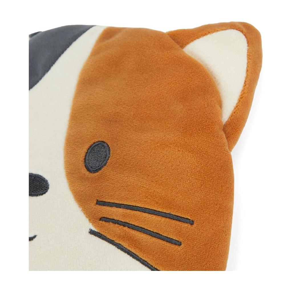 Coussin noyau de cerise Kitty Calico, multicolore, polyester