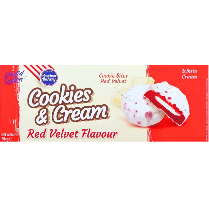 American Bakery Cookies & Cream Red Velvet 96g