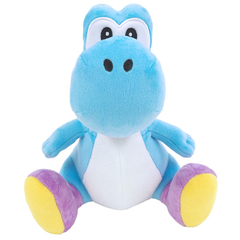 Peluche Yoshi bleu 20 cm