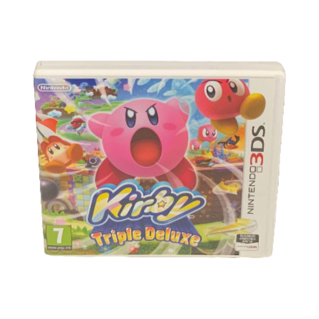 Kirby Triple Deluxe 3DS TBE complet