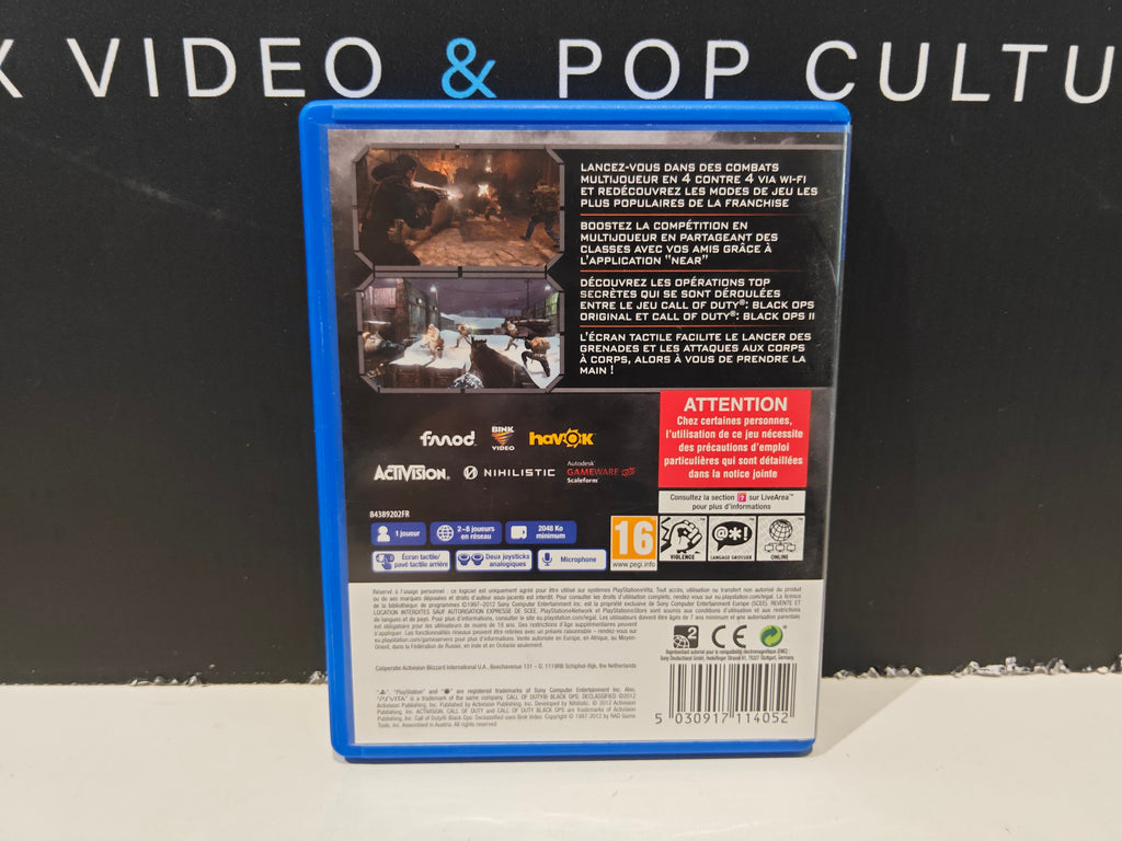 Call of duty black ops declassified PS Vita