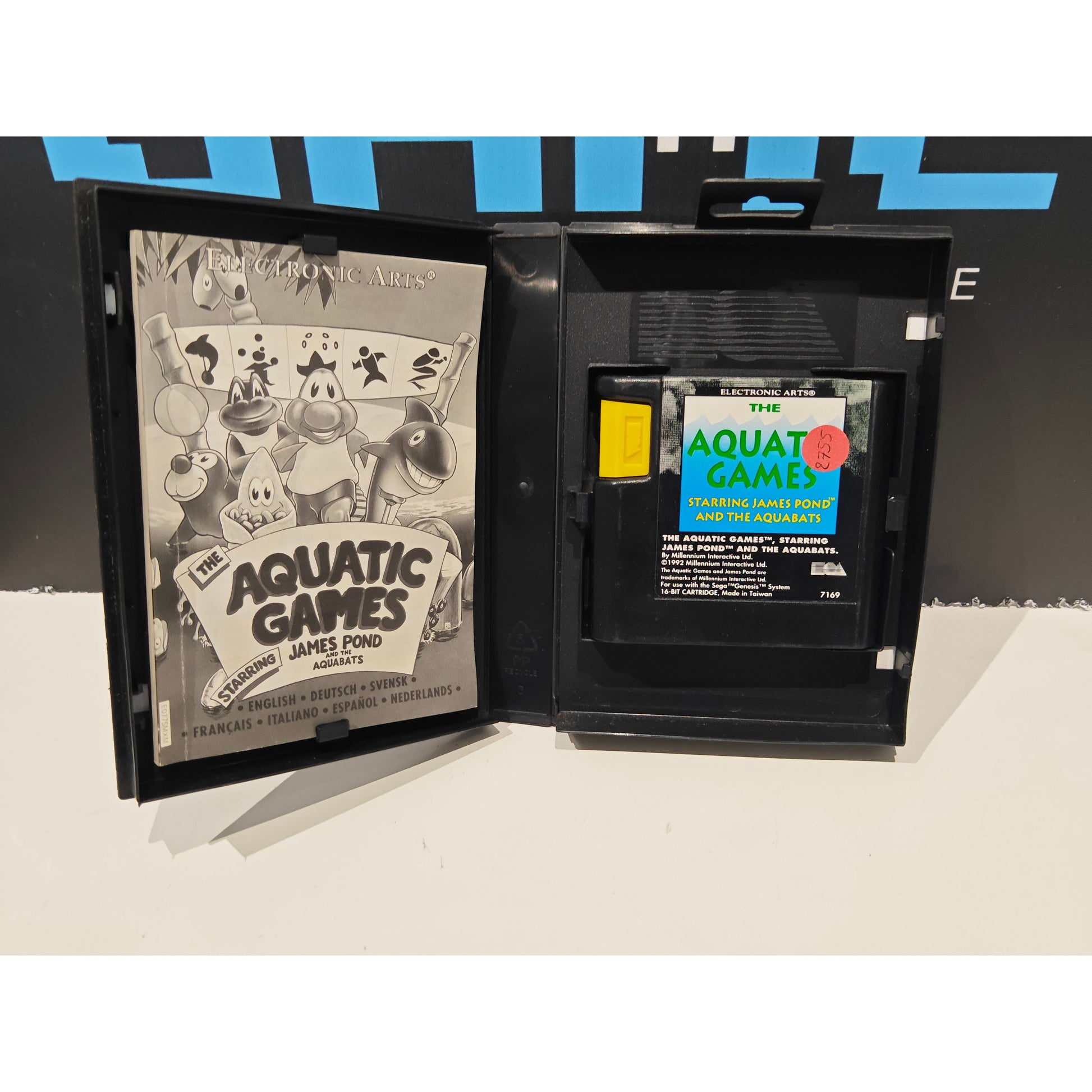 Aquatics Games Starring James Pond Megadrive