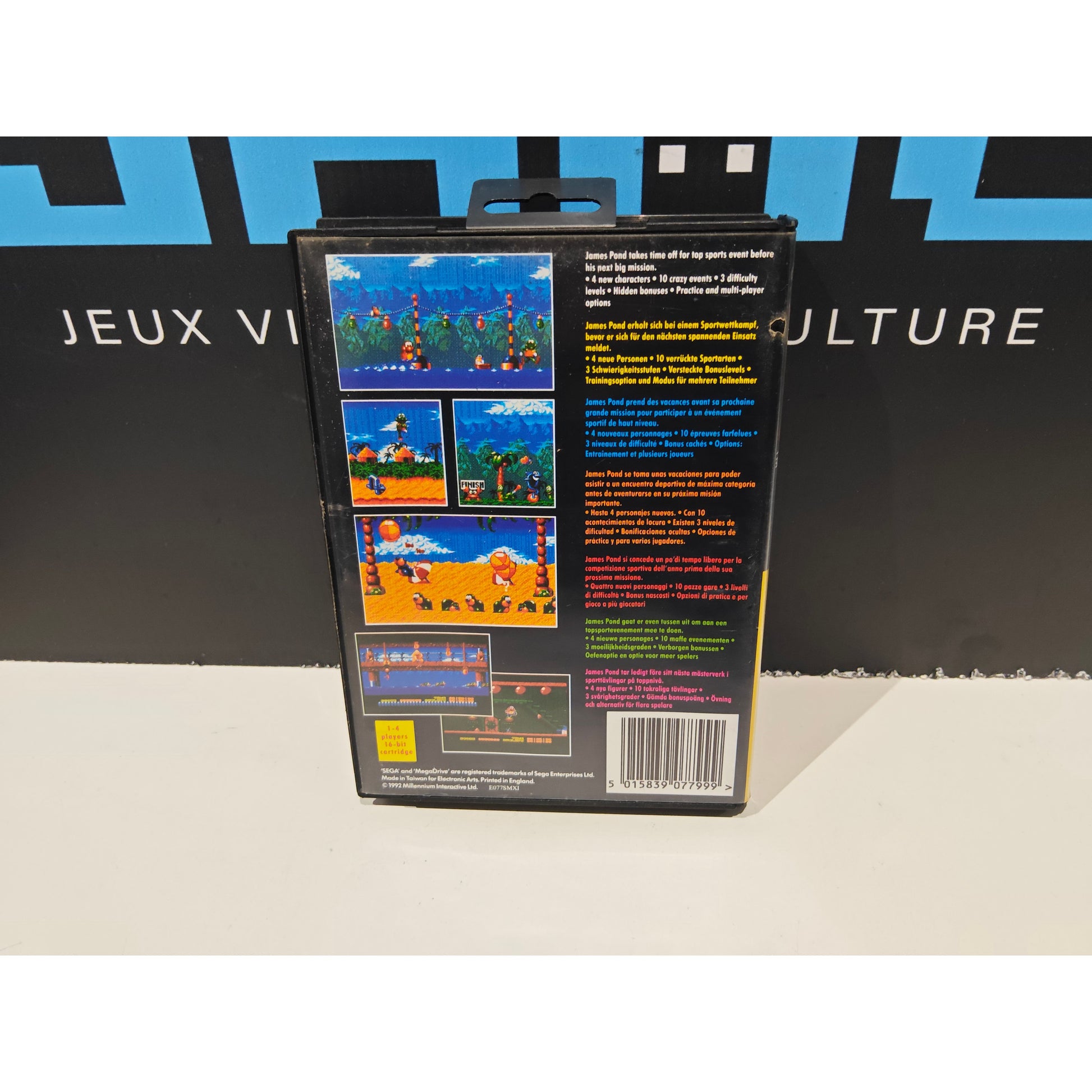 Aquatics Games Starring James Pond Megadrive