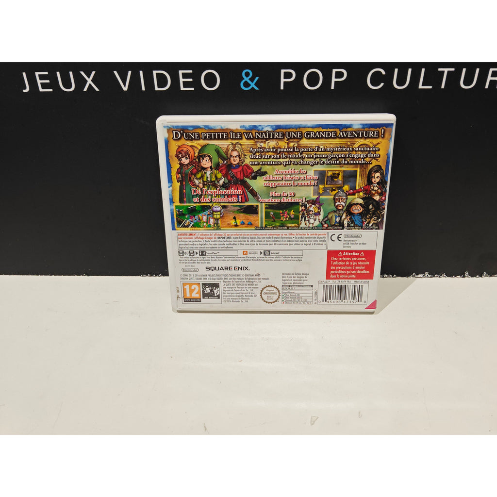 Dragon Quest VII : La Quête des Vestiges du Monde 3DS