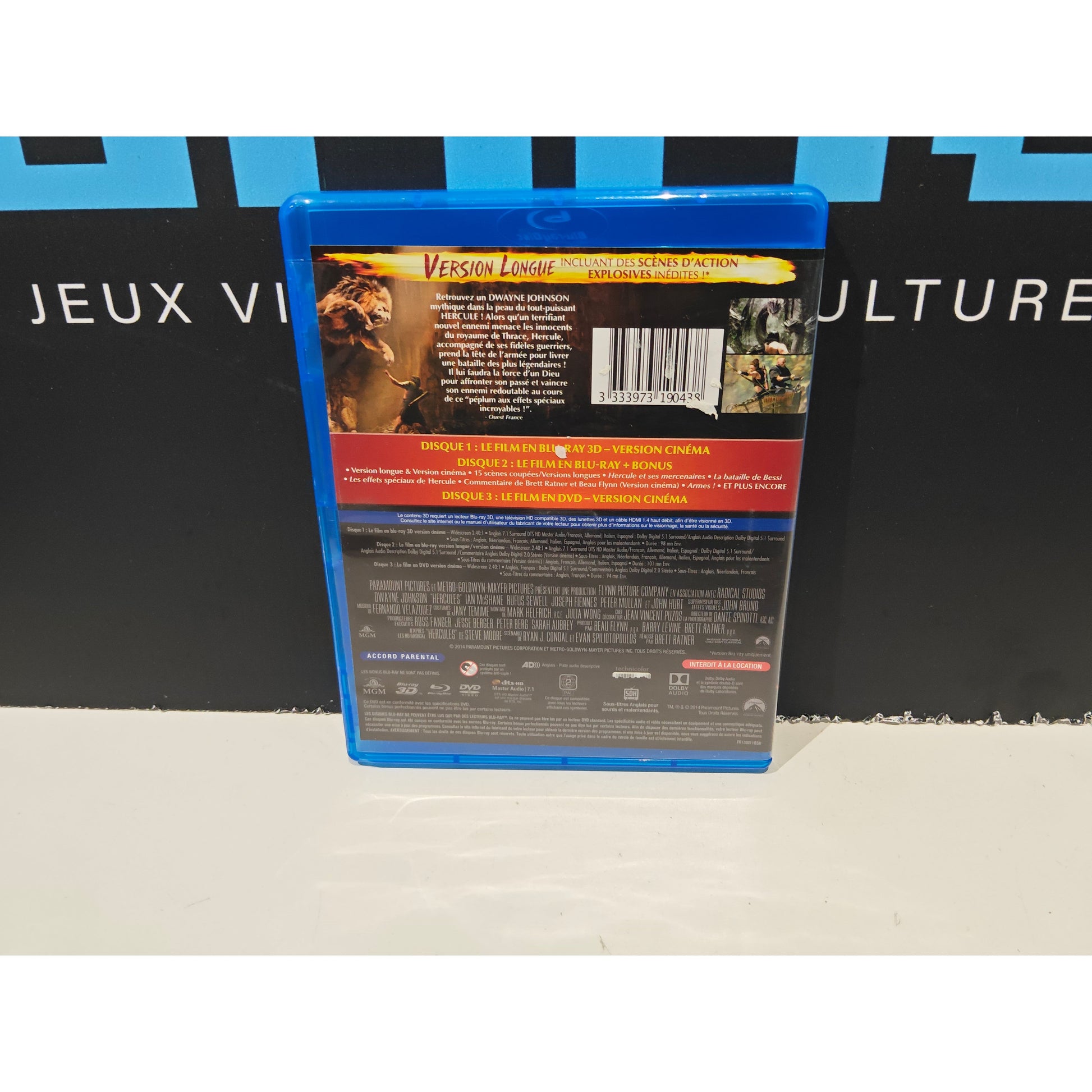 Hercule 3D (2017) Blu Ray