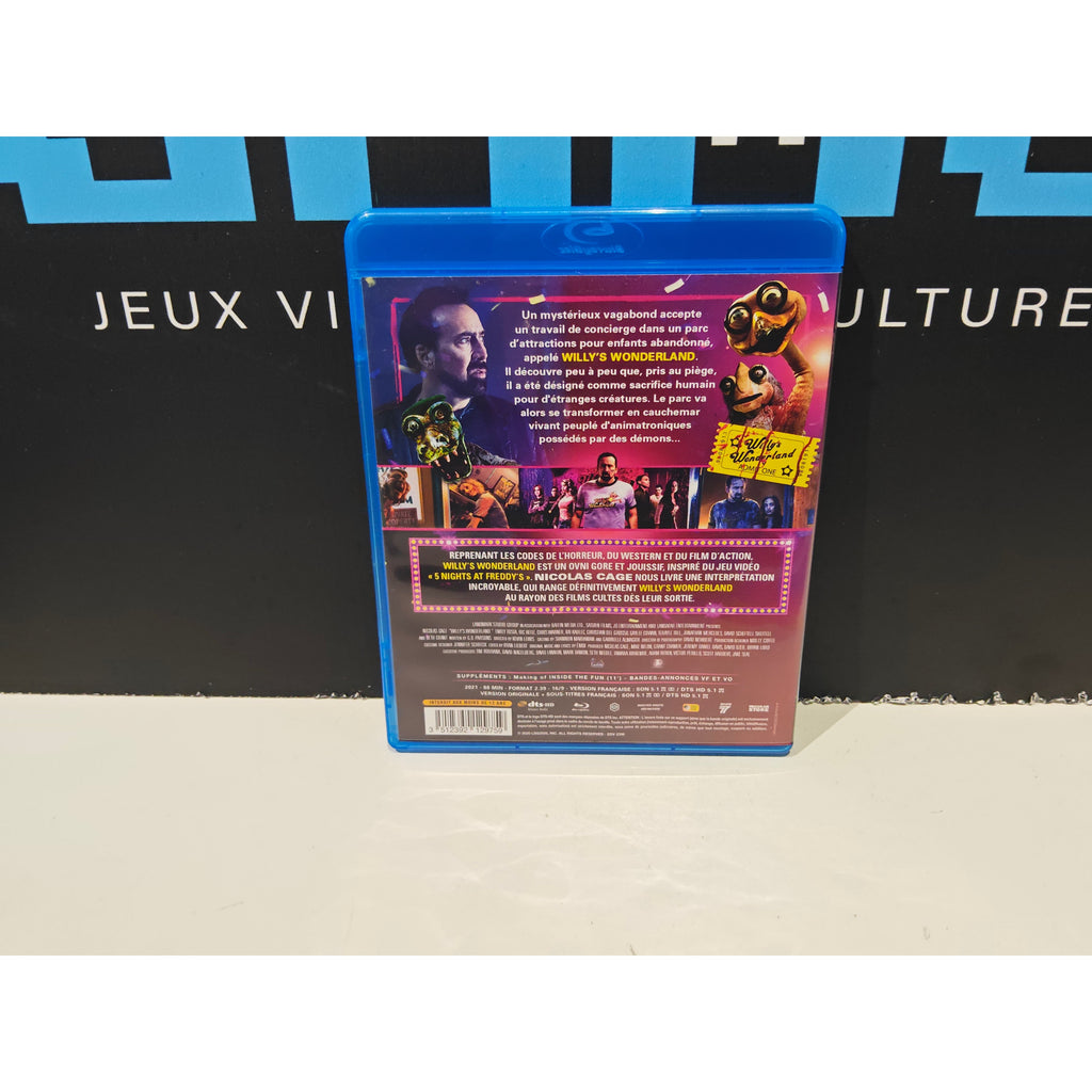 Willy's Wonderland Blu Ray