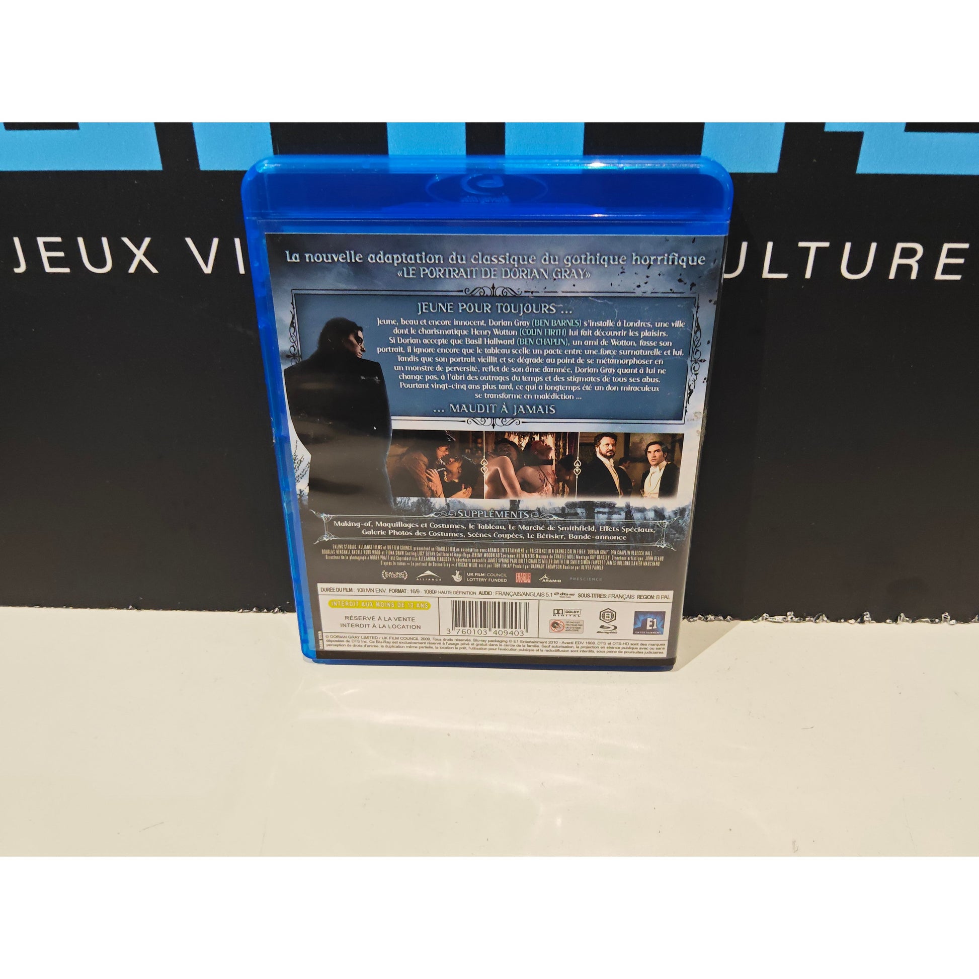 Le portrait de Dorian Gray Blu Ray