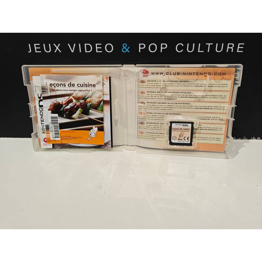 Leçons de cuisine qu'allons nous manger ce soir - DS