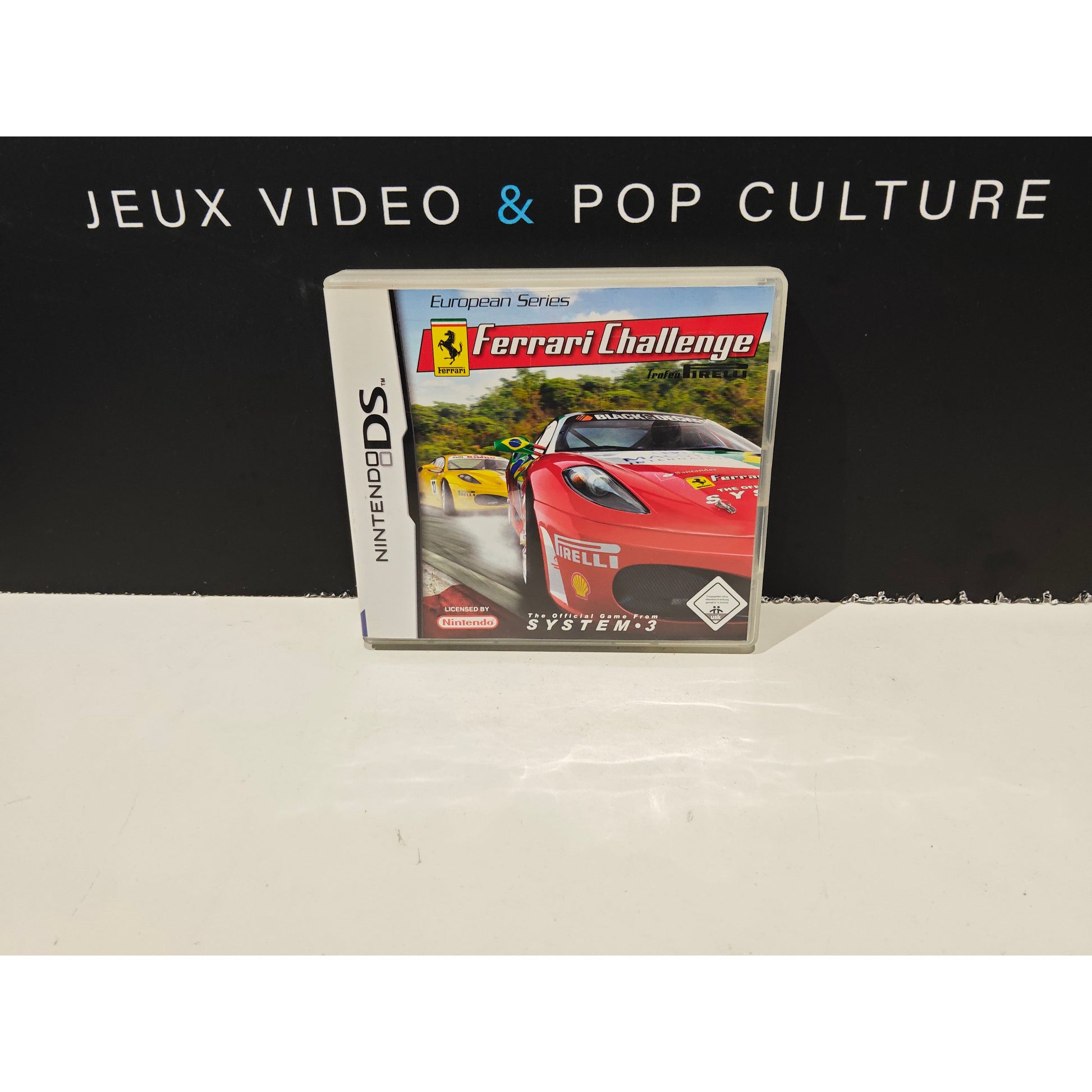 Ferrari Challenge boite et notice en allemand DS