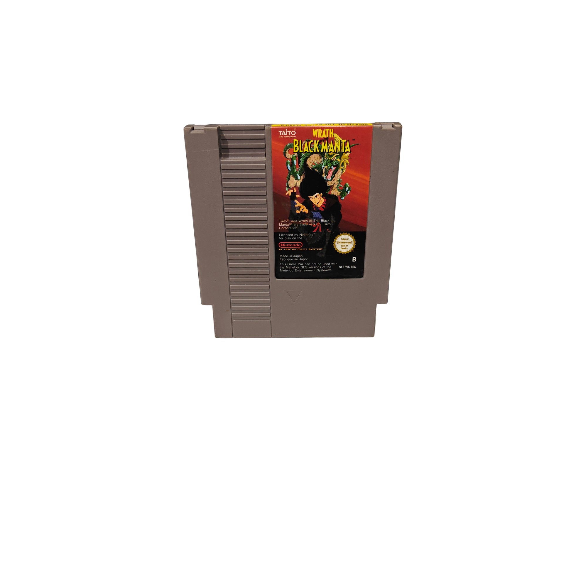 Wrath of the Black Manta NES