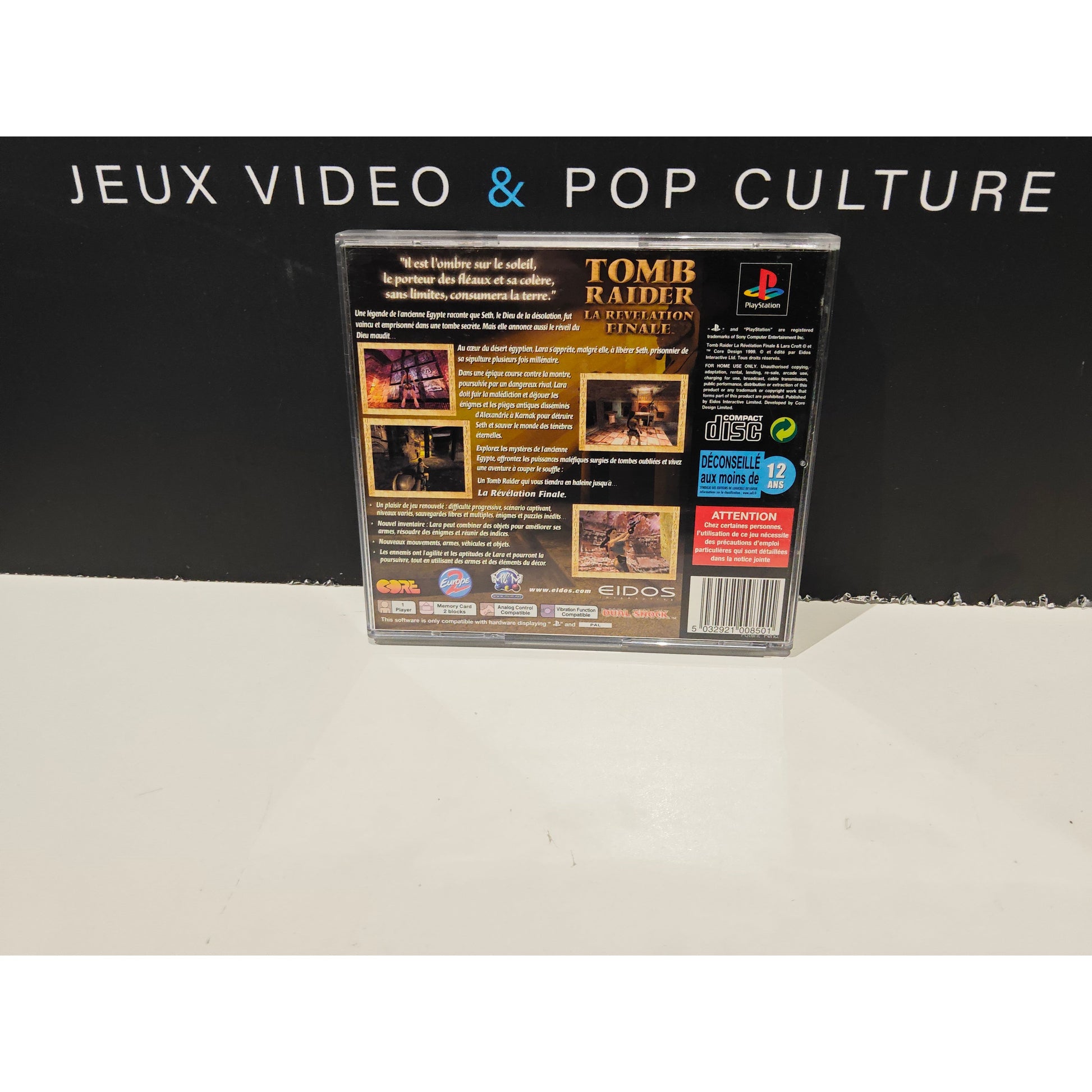 Tomb Raider la Révélation Finale – PS1