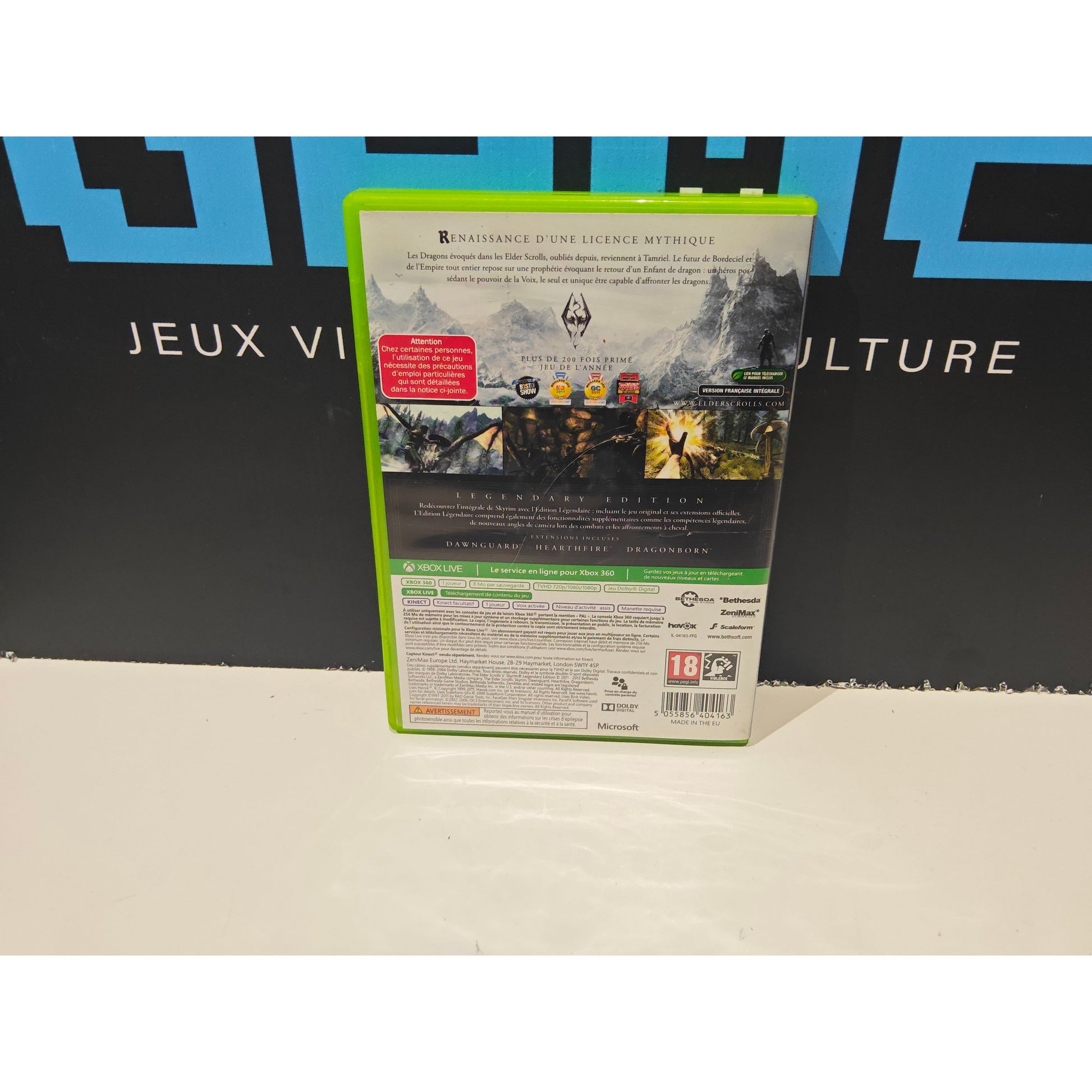 The Elder Scrolls V : Skyrim Classics Xbox 360