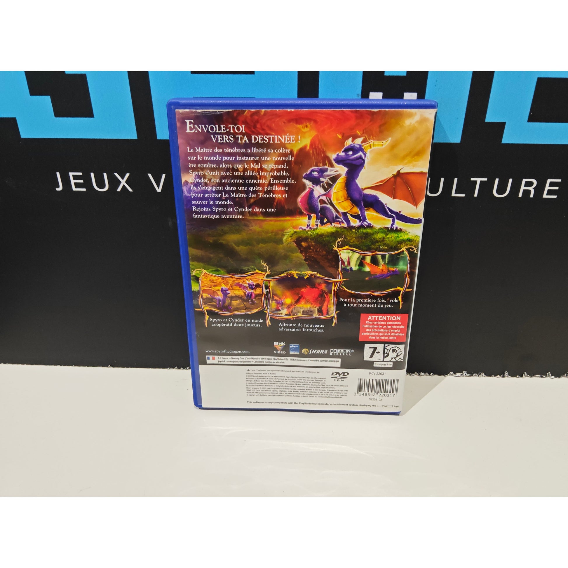 La Légende de Spyro Naissance d'un Dragon PS2