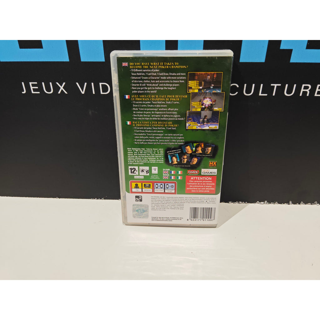 World Championship Poker featuring Howard Lederer : All in  – PSP