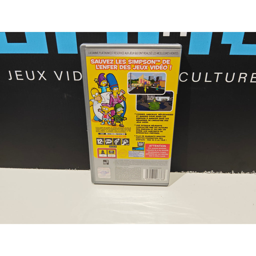 Les Simpson le Jeu Platinum  – PSP