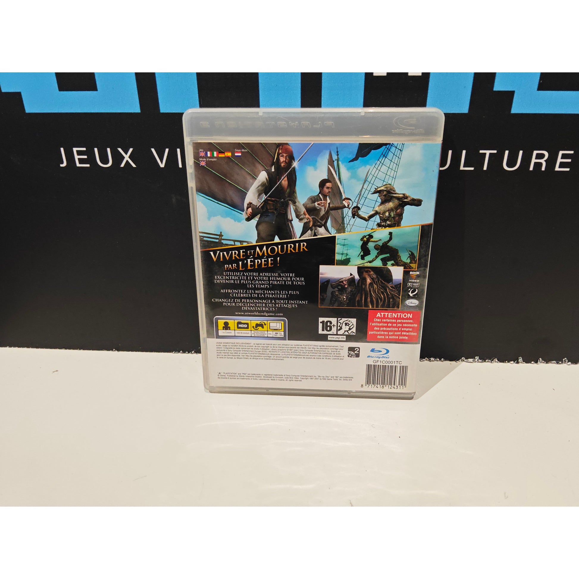 Pirates des Caraïbes : Jusqu'au Bout du Monde – PS3