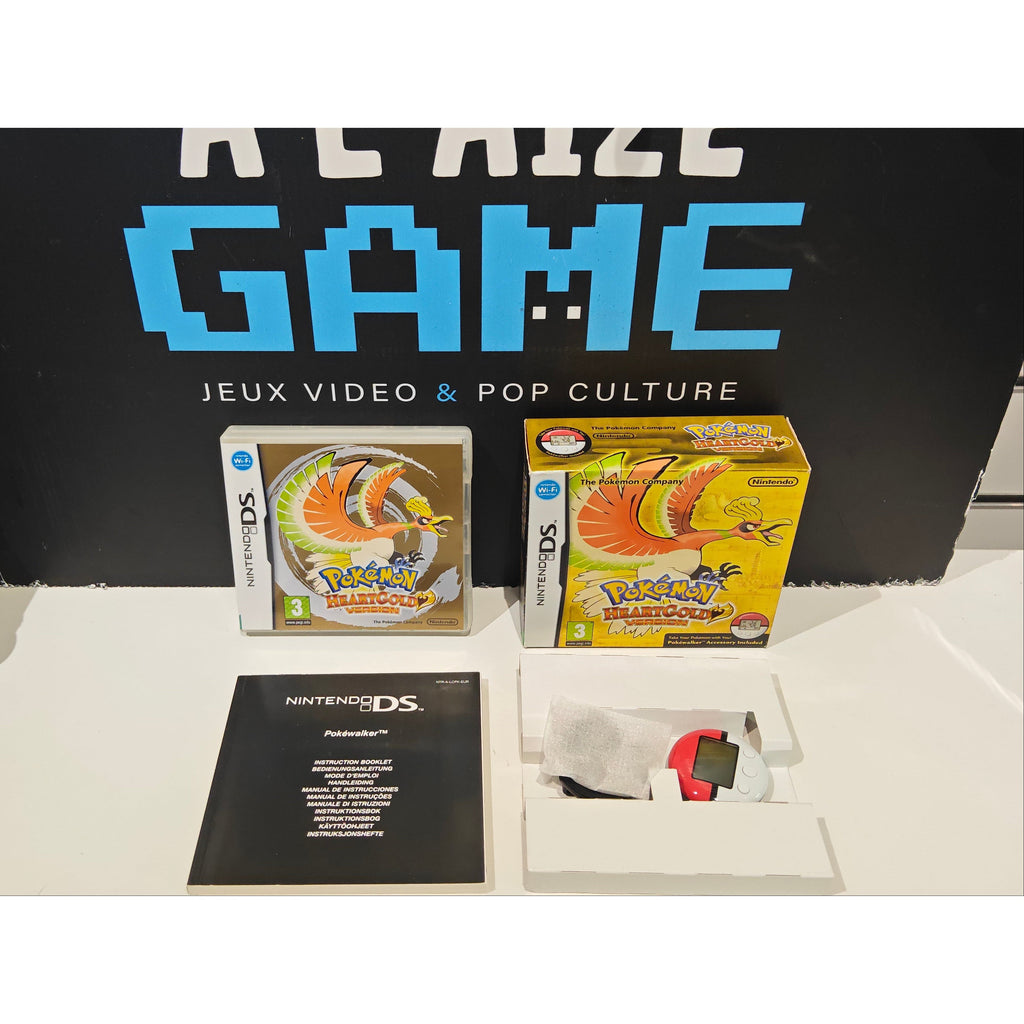 Pokémon Version Or HeartGold avec PokéWalker – DS