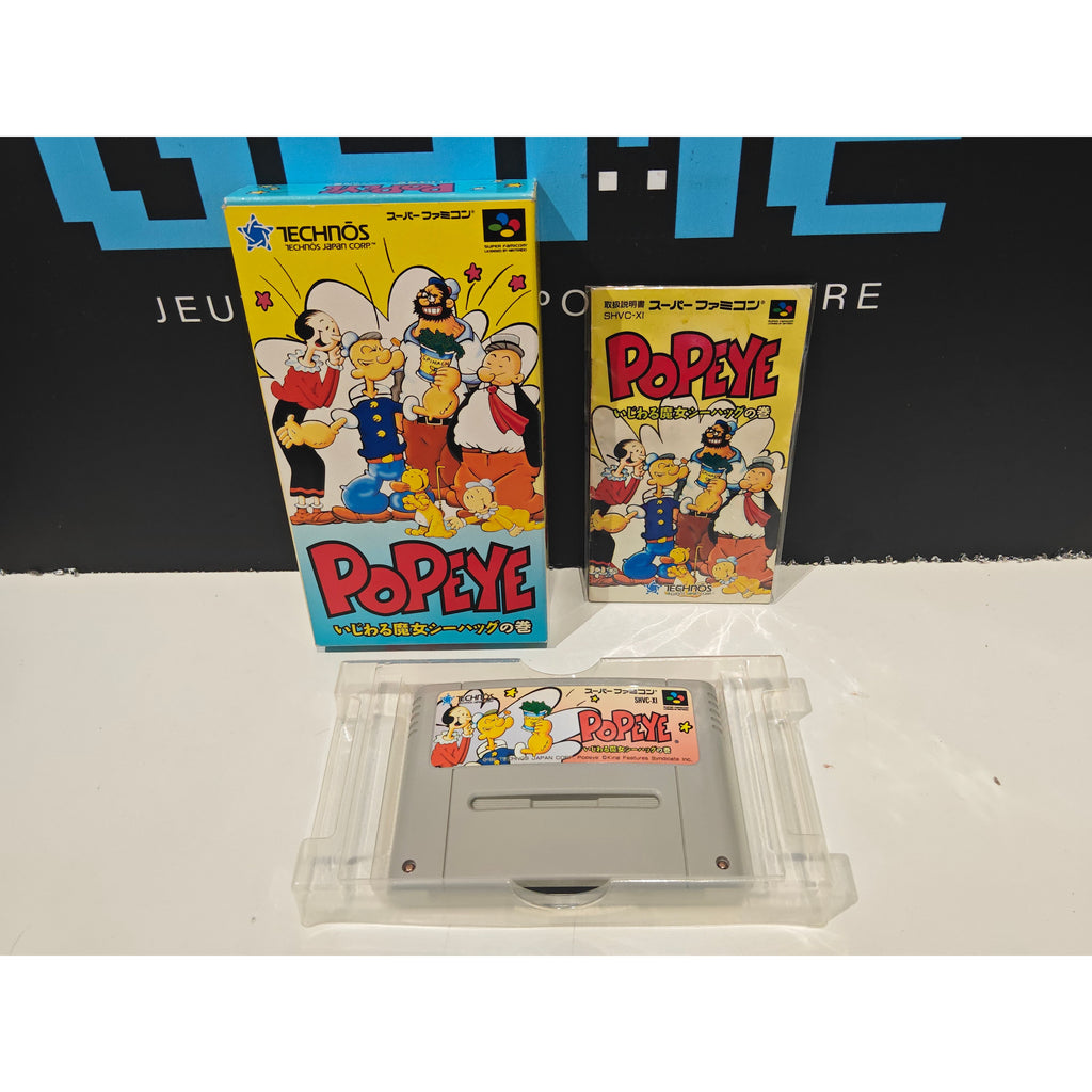 Popeye SNES super famicom import jap